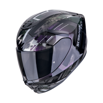 EXO-391 CLUTTER black chameleon SCORPION HELMET