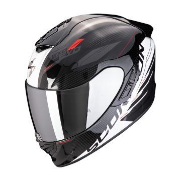 EXO-1400 EVO II AIR LUMA Black White SCORPION HELMET