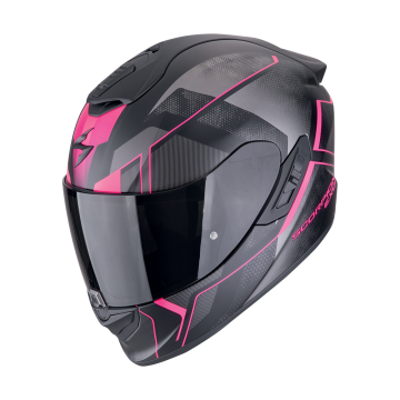 EXO-1400 EVO II AIR INTENSIO Matt Black Pink SCORPION HELMET