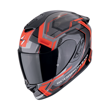 EXO-1400 EVO II AIR LINART Black Red SCORPION HELMET