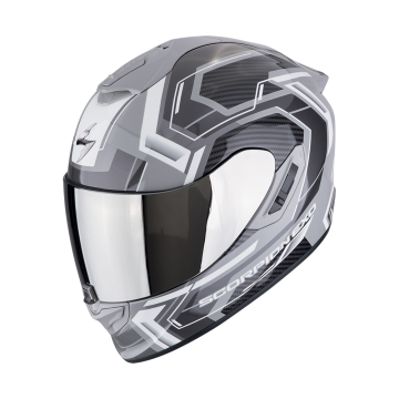 EXO-1400 EVO II AIR LINART Grey White SCORPION HELMETS