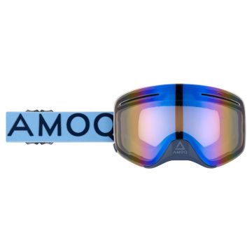 AMOQ Vision Vent+ Magnetic brilles Light Blue/Navy - Blue Mirror