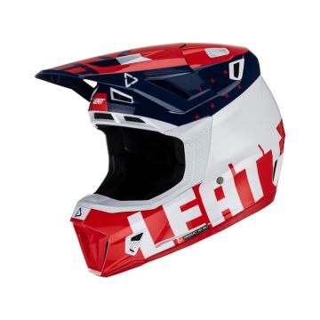 Комплект шлемов Leatt Motocross 7.5 V23, королевский (красный)