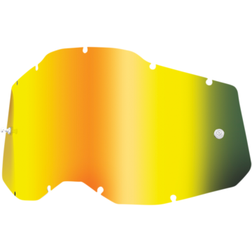 100% briļļu Mirror gold stikls Accuri 2/Racecraft 2/Strata 2 Goggle Lens