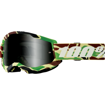 100% MX Brilles Strata 2 Camo Dark smoke