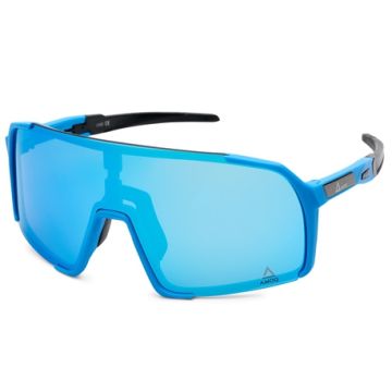 AMOQ Asteroid Sunglasses Navy - Ice Blue Mirror