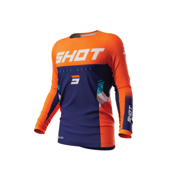 Shot krekls Jersey Contact Tracer Neon Orange