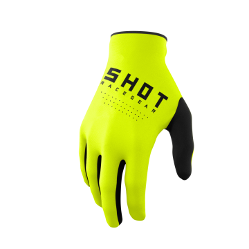 Shot Kids Перчатки детские Raw Neon Yellow