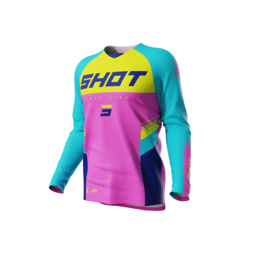 Shot Kids Jersey Raw Tracer Pink