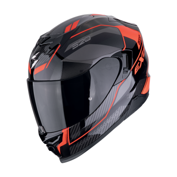 EXO-520 EVO AIR LENA Black Red SCORPION HELMET