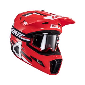 Leatt Kit Moto 3.5 V24 ķivere, Red