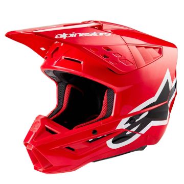 Кивер Alpinestars S-M5 2206, корпус ярко-красный