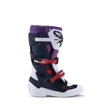 Alpinestars Youth Tech 7S Boots Dark Blue White Black