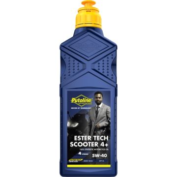 PUTOLINE Scooter Ester Tech 4T+ 5W40 1л , Синтетика