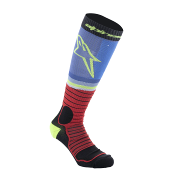 Alpinestars MX Pro Socks V2 Bl Re Wh Blu