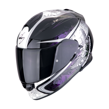 EXO-491 RUN Black Chameleon SCORPION HELMET