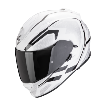EXO-491 KRIPTA White Black SCORPION HELMET