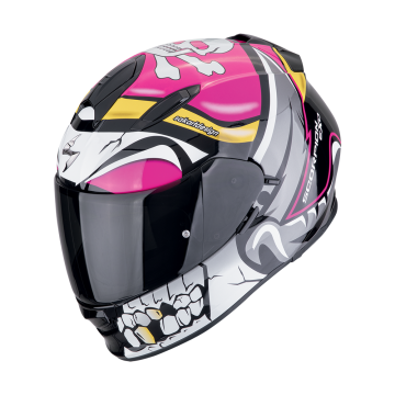 EXO-491 PIRATE Pink SCORPION HELMET
