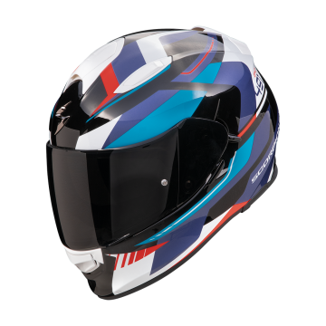 EXO-491 ABILIS Black Blue Red SCORPION HELMET