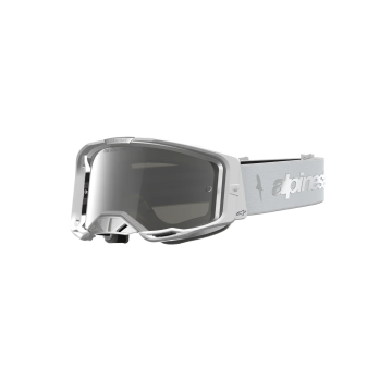 Alpinestars Vision 8 Amber Goggles - Mirror White