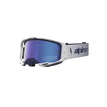 Alpinestars Vision 8 Amber Mirror White