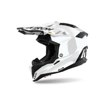 Airoh ķivere Aviator 3 EVO FIM balta spīdīga