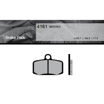 FT4161 Синтетические тормозные колодки Brent