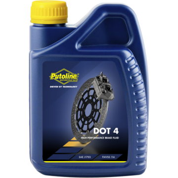 Тормозное масло PUTOLINE DOT 4 BRAKE FLUID 1L