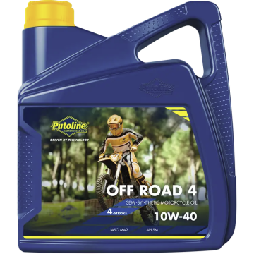 PUTOLINE OFF ROAD 4 10W40 4 L, Half synthetics