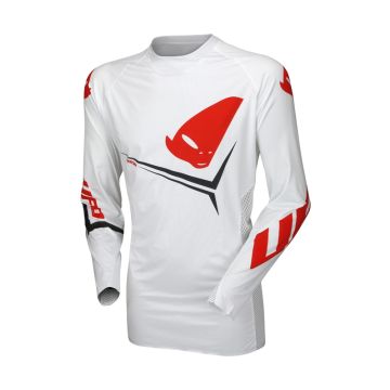 Moto krekls Jersey Slim Egon balts