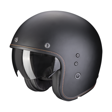 BELFAST EVO Matt Black SCORPION HELMET