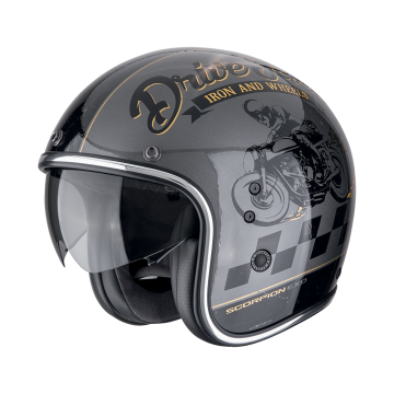 BELFAST EVO DRIVE FAST Silver Black Gold SCORPION ķivere