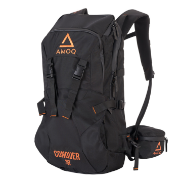 Рюкзак AMOQ Conquer 25L черный/оранжевый