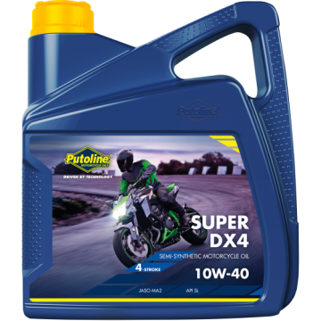 Eļļa PUTOLINE Super DX 4 10W40 4l , Pussintētika