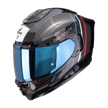 EXO-1500 CARBON AIR ZITY Black-Red-Blue