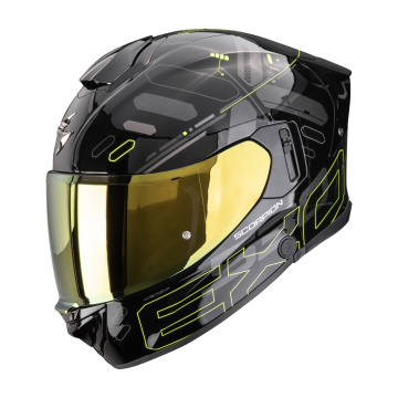 EXO-530 AIR FOND Black-Neon Yellow