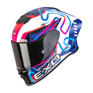 EXO-R1 EVO II AIR CORNERING White-Blue-Pink