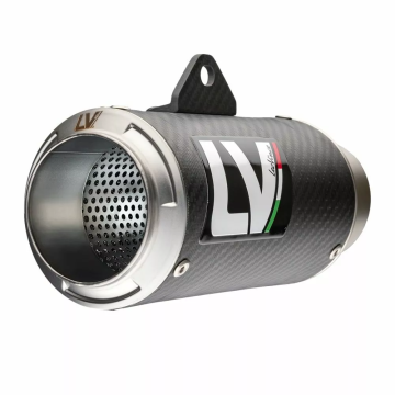 LV Corsa oglekļa šķiedras klusinātājs Kawasaki ZX10R/RR LeoVince
