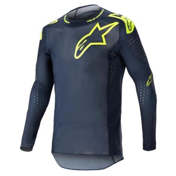 Moto krekls Alpinestars Supertech Bruin Bl/Flu