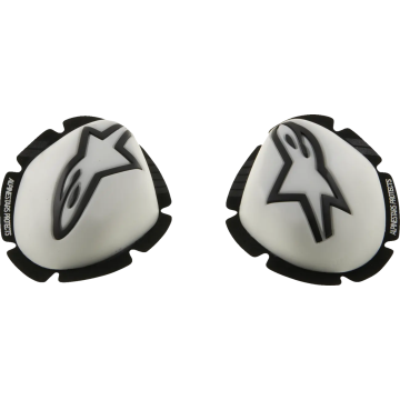 SLIDER KNEE GP TECH WHITE BLACK