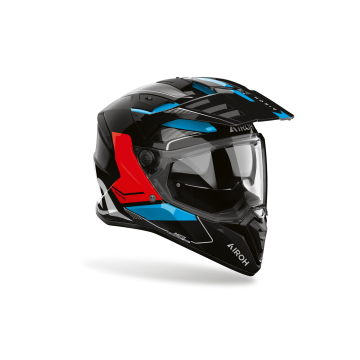 AIROH BANDIT TUNE ZILS/SARKANS glancēts