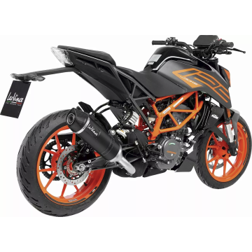 LV One Evo Black Edition Slip-on Muffler KTM DUKE 390 LeoVince