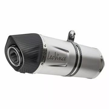 LV One Evo nerūsējošā tērauda slīdošais trokšņa slāpētājs BENELLI TRK 502 X LeoVince
