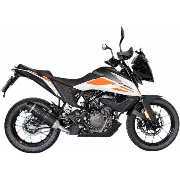 LV One Evo Black Edition Slip-on Muffler KTM ADVENTURE 390 LeoVince