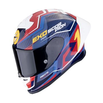 EXO-R1 EVO II AIR COUP Blue Red Yellow SCORPION HELMET