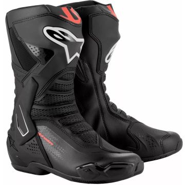 BOOT SMX-6 V3 BLACK/RED ALPINESTARS