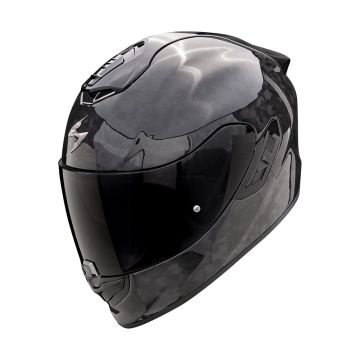 EXO-1400 EVO II ONYX CARBON AIR SOLID Black SCORPION HELMET