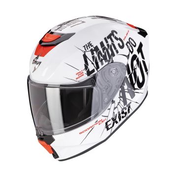 EXO-JNR AIR BOUM White Black KIDS HELMET SCORPION