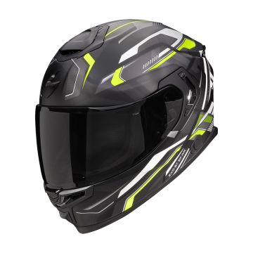 EXO-GT SP AIR AUGUSTA Matt Black Grey Neon Yellow SCORPION HELMET