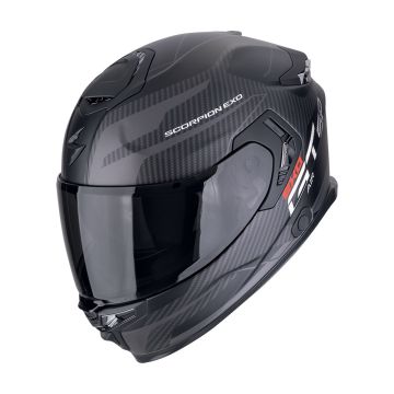 EXO-GT SP AIR FLEX Matt Black Silver SCORPION HELMET